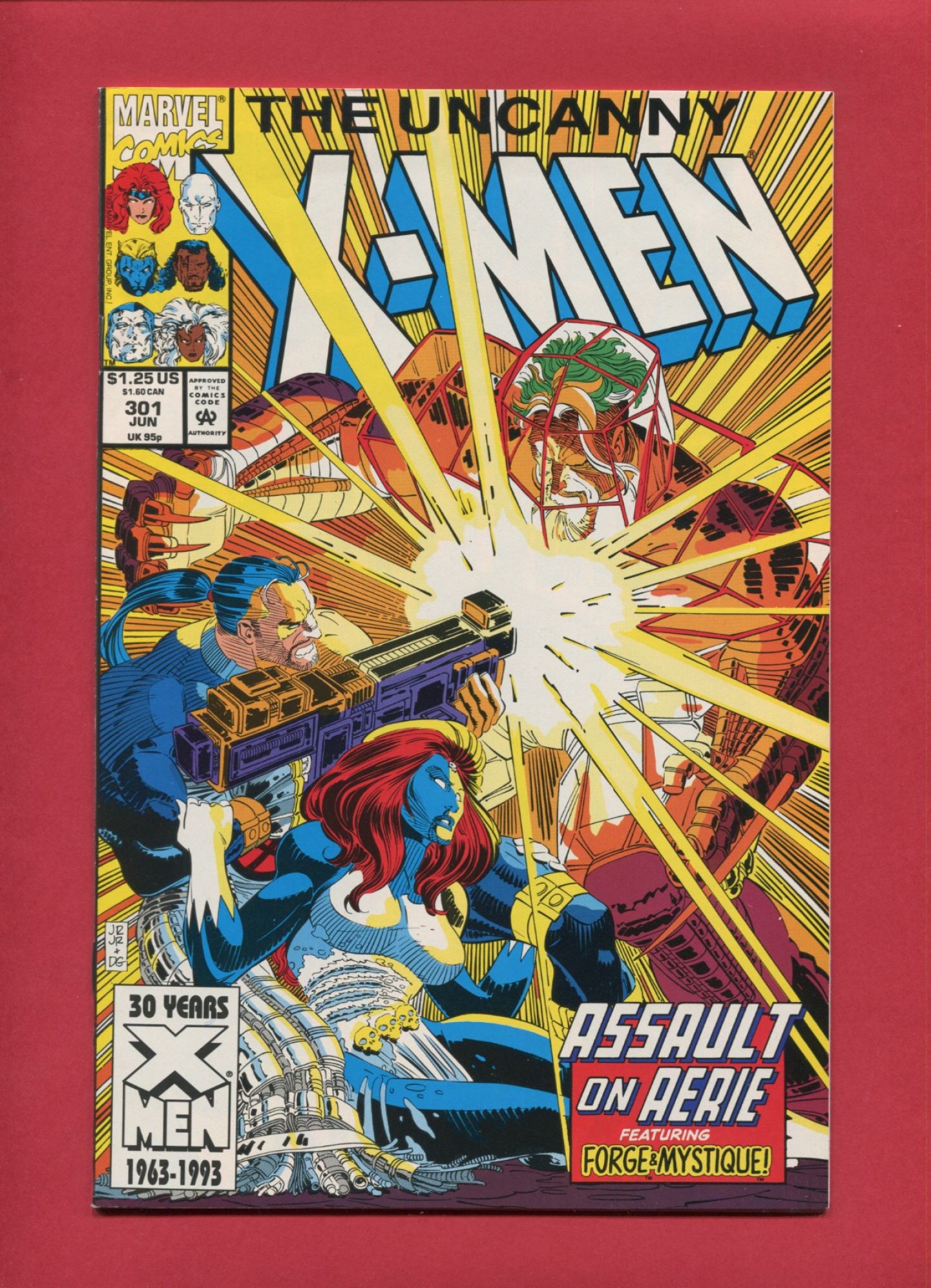 Uncanny X-Men #301, Jun 1993, 9.2 NM-