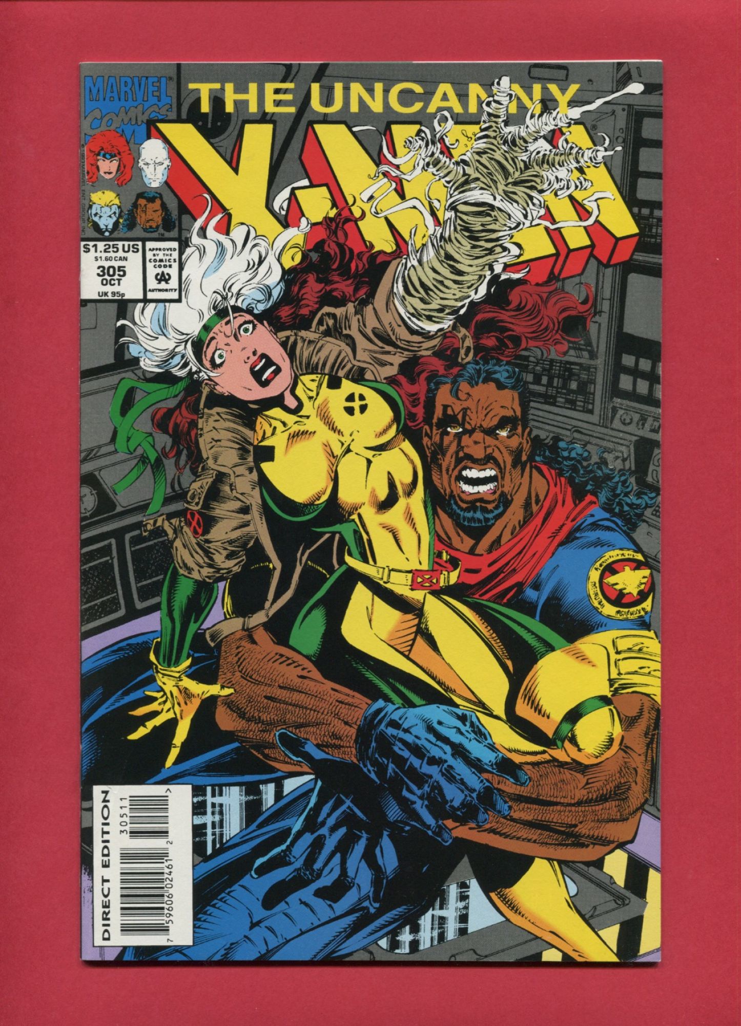 Uncanny X-Men #305, Oct 1993, 7.5 VF-