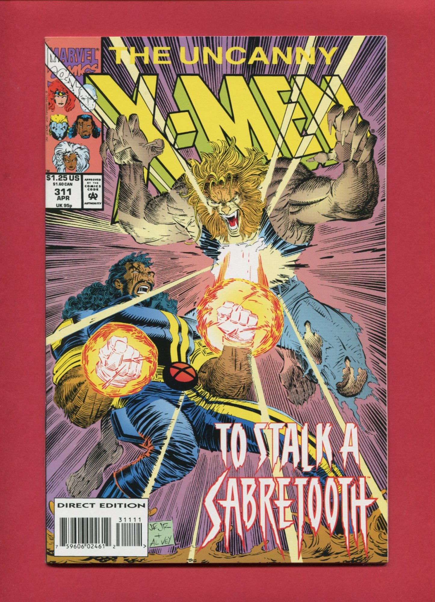 Uncanny X-Men #311, Apr 1994, 9.2 NM-