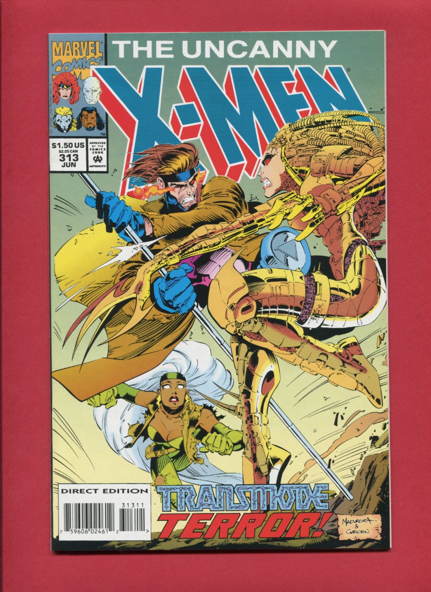 Uncanny X-Men #313, Jun 1994, 9.2 NM-