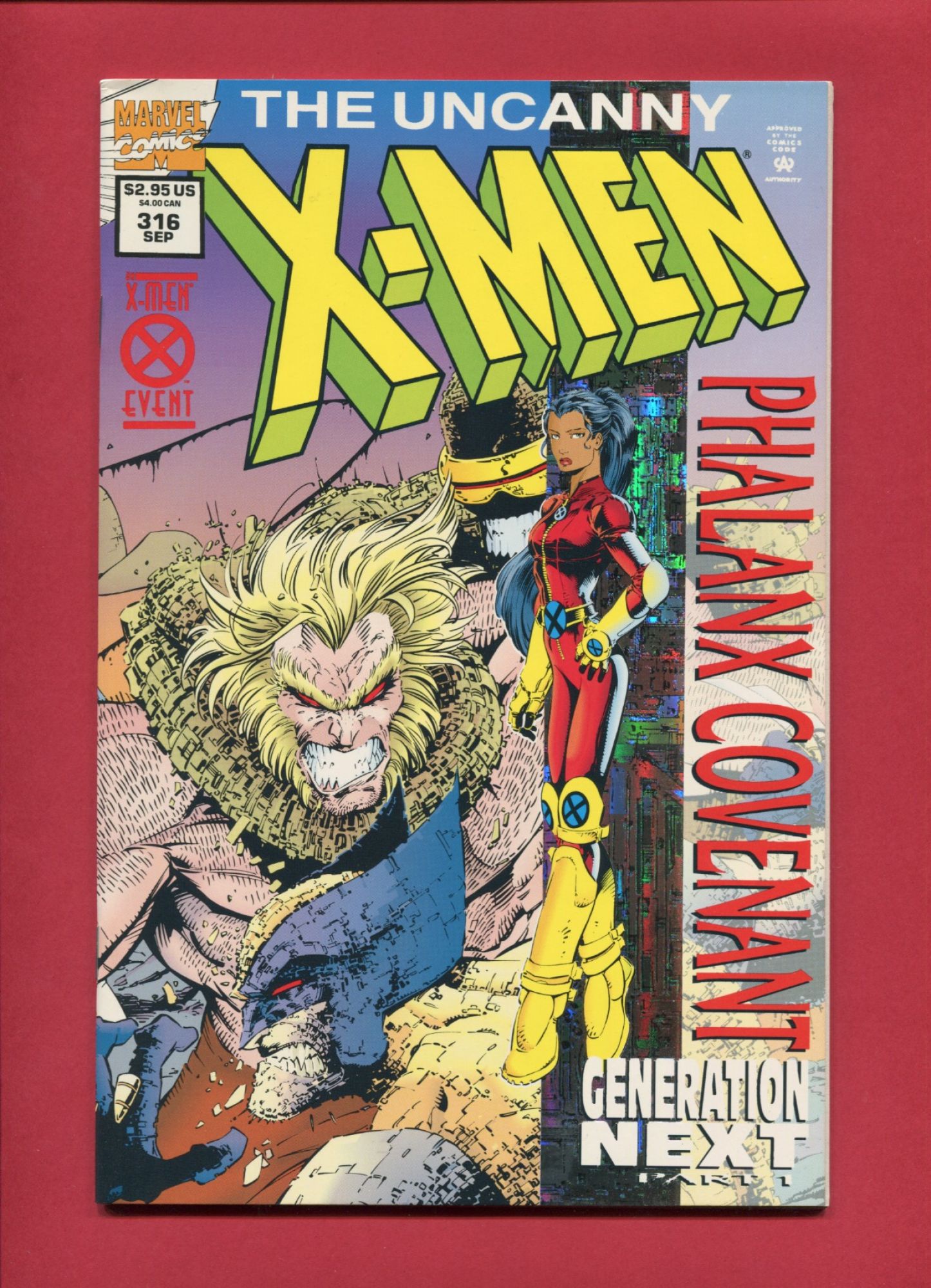 Uncanny X-Men #316, Sep 1994, 9.2 NM-