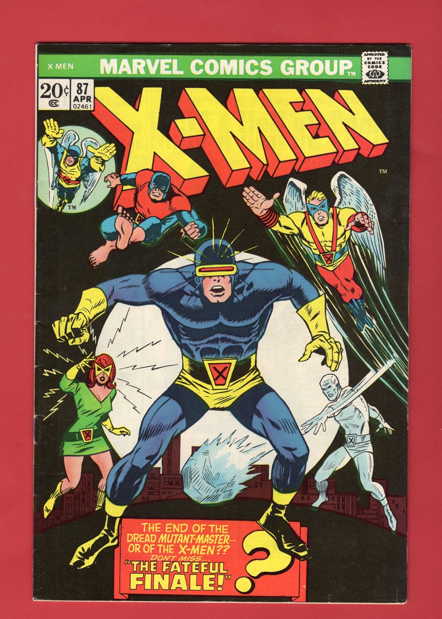 X-Men #87, Apr 1974, 7.0 FN/VF