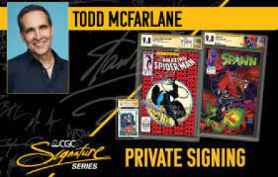 Signed by Todd McFarlane