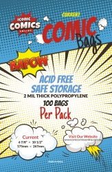Iconic Comics Online Comic Bags